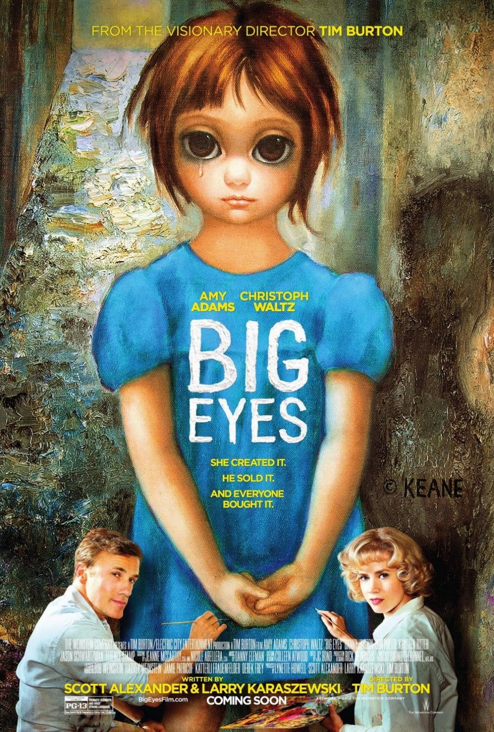 Il film “Big Eyes”: sguardi incrociati tra l’artista-scrittore e il mondo